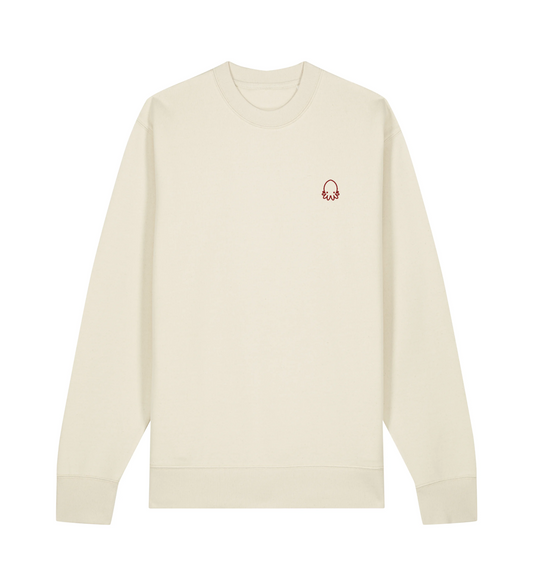 Sudadera sin capucha color Natural RDV