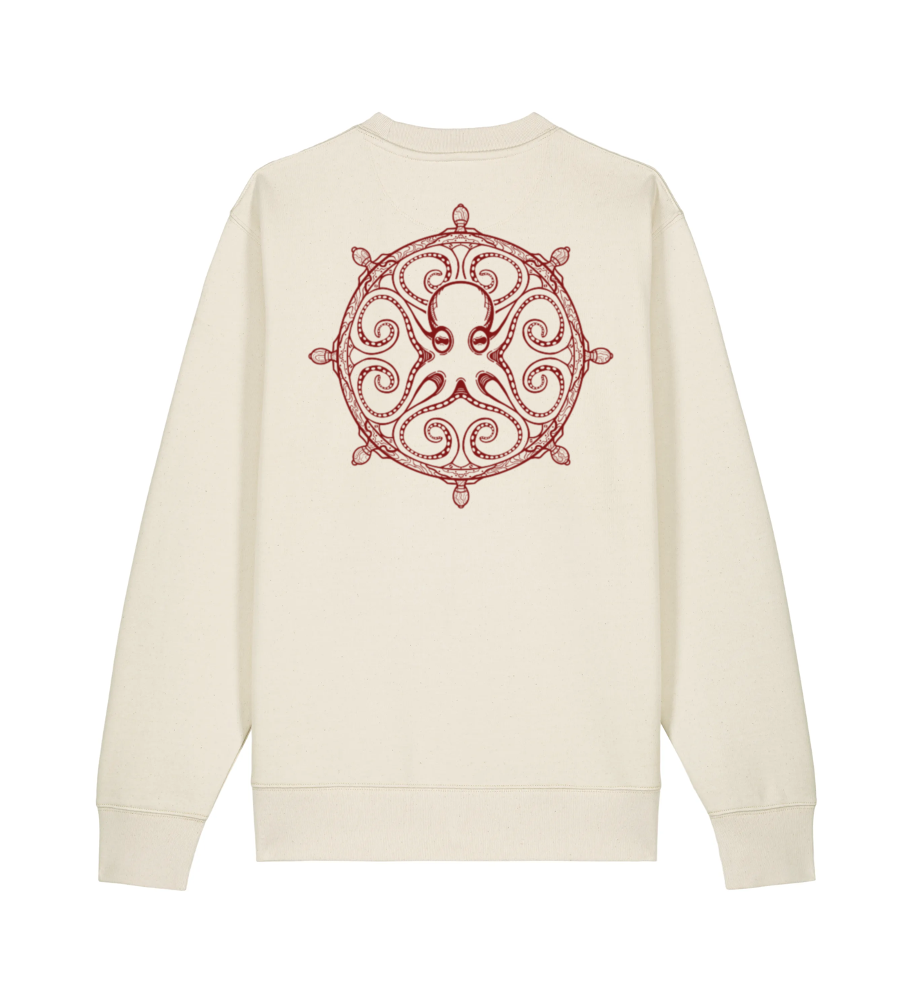 Sudadera sin capucha color Natural Timó Oktop