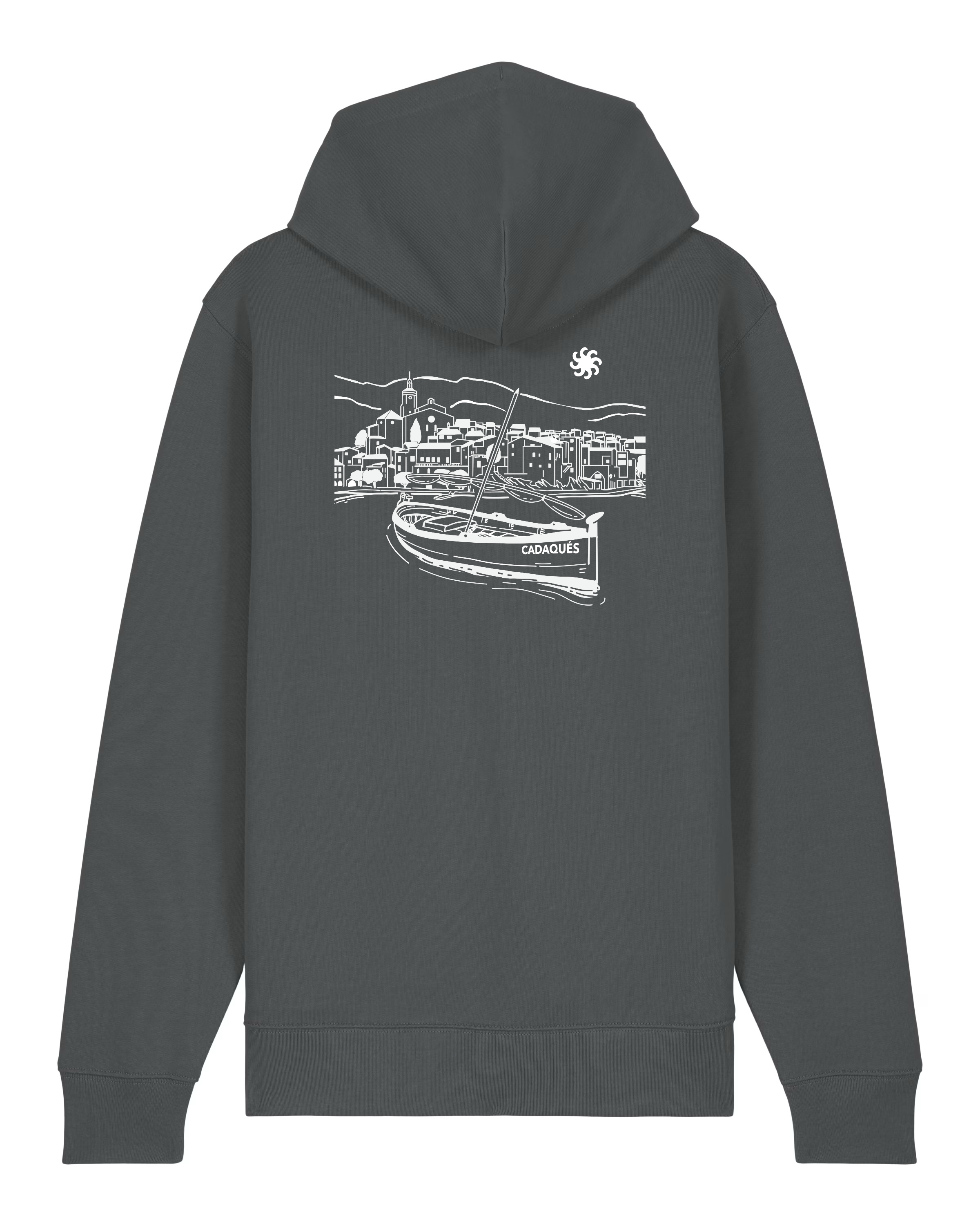 Sweat-shirt zippé Oktop Cadaqués