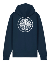Sweat-shirt zippé Rose des vents - French Blue / XS