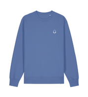 Sudadera sin capucha color Azul