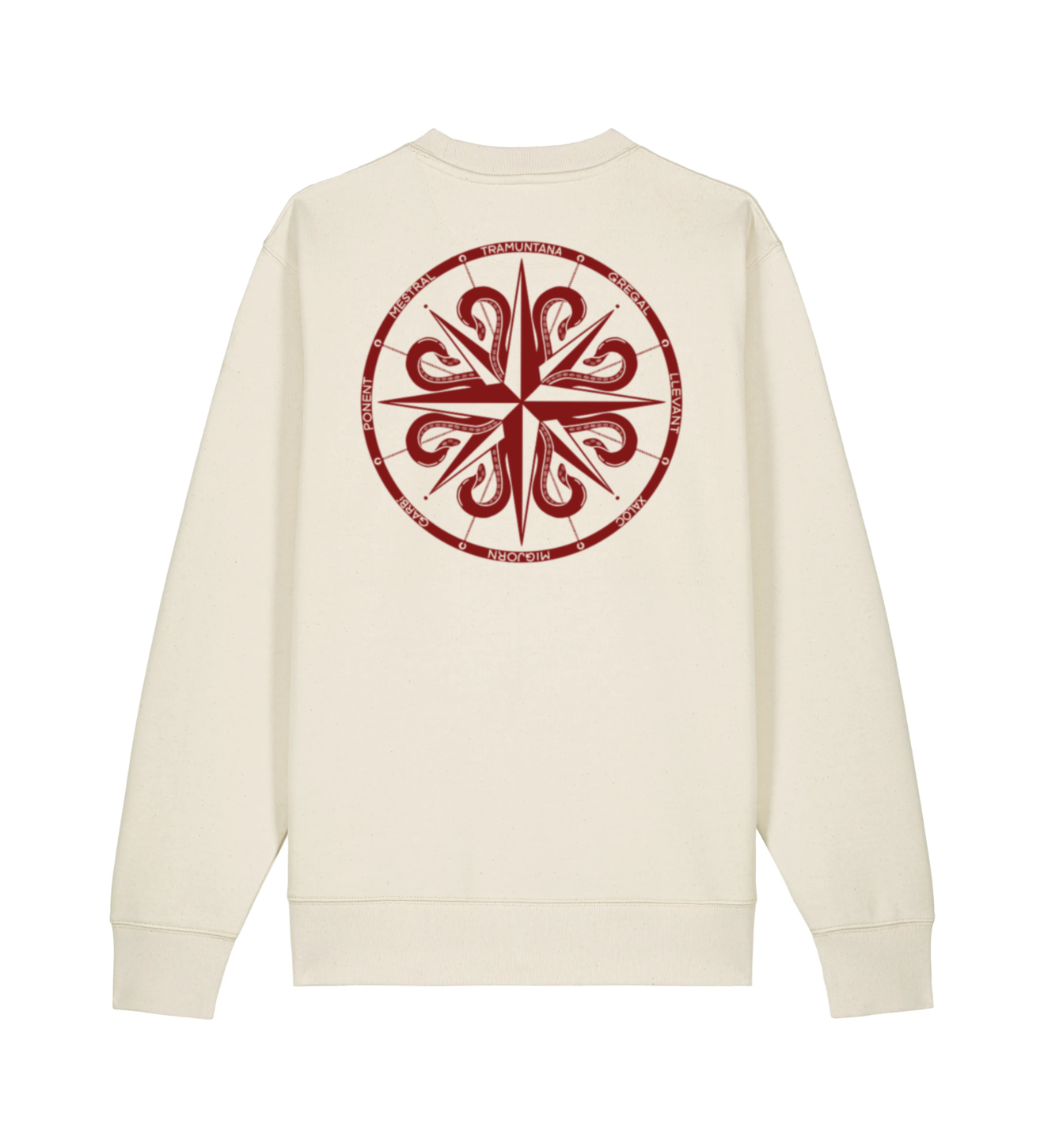 Sudadera sin capucha color Natural RDV