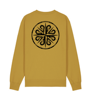 Sudadera sin capucha color Ocre RDV