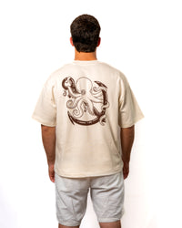 T-shirt OKTOP Oversize Ancora - Mocka / XXS